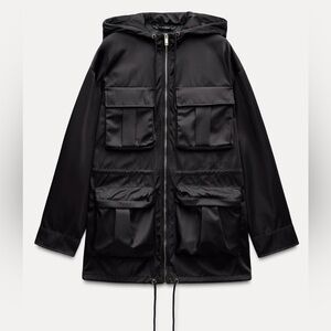 ZARA POCKET PARKA ZW COLLECTION